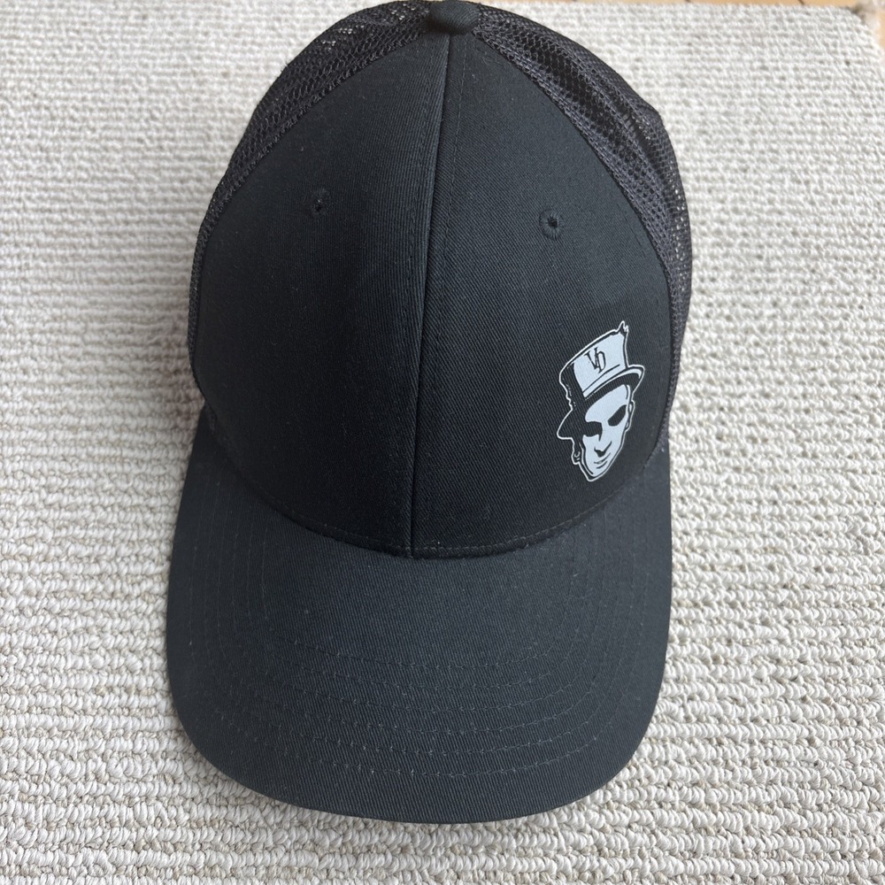VooDoo Doughnut black mesh Snapback Adjustable Baseball Hat Cap